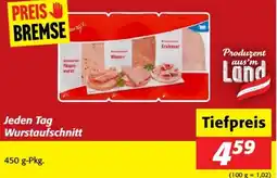 Nah&Frisch Jeden Tag Wurstaufschnitt Angebot
