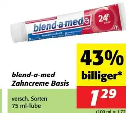 Nah&Frisch Blend-a-med zahncreme basis Angebot