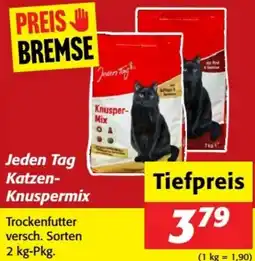 Nah&Frisch Jeden Tag Katzen- Knuspermix Angebot