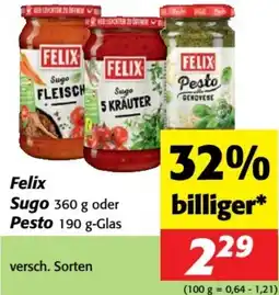 Nah&Frisch Felix Sugo Pesto Angebot