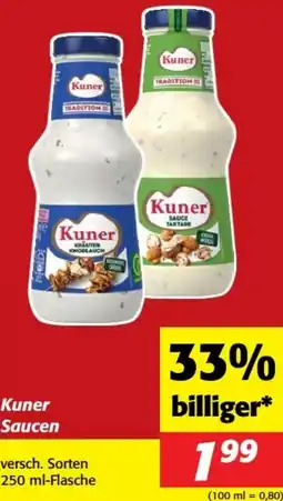 Nah&Frisch Kuner Saucen Angebot