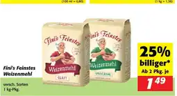 Nah&Frisch Fini's Feinstes Weizenmehl Angebot