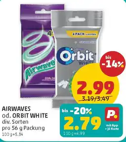 PENNY Airwaves od. orbit white Angebot