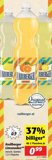 Nah&Frisch Radlberger Limonaden Angebot