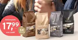 Tchibo Eduscho Kaffeebohnen für Caffè Crema & Espresso Angebot