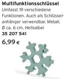 Tchibo Eduscho Multifunktionsschlüssel Angebot