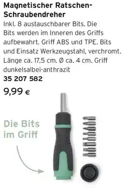 Tchibo Eduscho Magnetischer Ratschen Schraubendreher Angebot