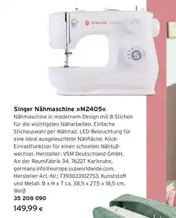 Tchibo Eduscho Singer Nähmaschine M2405 Angebot