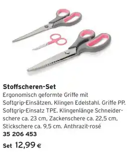 Tchibo Eduscho Stoffscheren Set Angebot