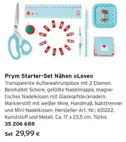 Tchibo Eduscho Prym Starter Set Nähen Love Angebot