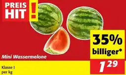 Nah&Frisch Mini Wassermelone Angebot