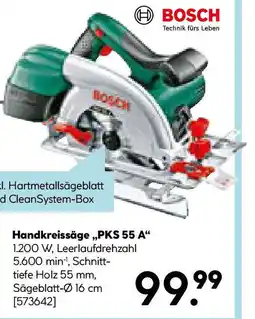 Hellweg Handkreissäge PKS 55 Handkreissäge „,PKS 55 A❝ Angebot