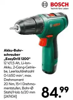 Hellweg AkkuBohrschrauber EasyDrill 1200 Angebot
