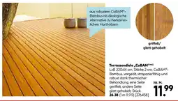 Hellweg Terrassendiele aus robustem COBAM®- Angebot