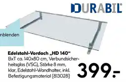 Hellweg EdelstahlVordach HD 140 Angebot