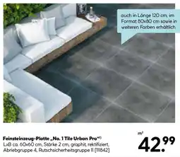 Hellweg FeinsteinzeugPlatte No. 1 Tile Urban Pro Angebot
