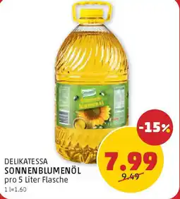 PENNY Delikatessa sonnenblumenöl Angebot