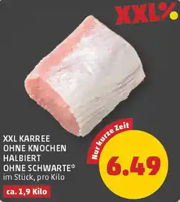 PENNY Xxl karree ohne knochen halbiert ohne schwarte Angebot