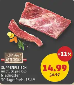 PENNY Suppenfleisch Angebot