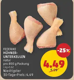 PENNY Federike hühnerunterkeulen Angebot