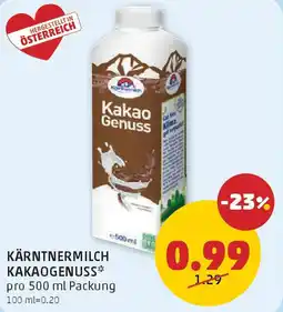 PENNY Kärntnermilch kakaogenuss Angebot