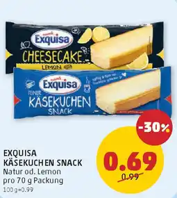 PENNY Exquisa käsekuchen snack Angebot