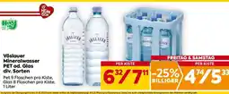 Billa Vöslauer Mineralwasser PET od. Glas div. Sorten Angebot