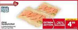 Billa clever Hendlschnitzel Angebot