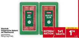 Billa Stastnik Ungarische Salami od. Kantwurst Angebot