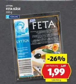 Hofer LYTTOS FETA KÄSE Angebot