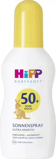 dm Hipp Kinder Sonnenspray Ultra-Sensitiv LSF 50+ Angebot
