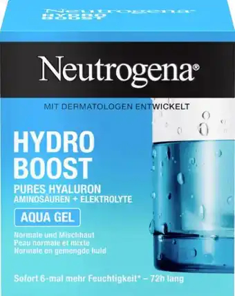 dm Neutrogena Hydro Boost Gesichtscreme Angebot
