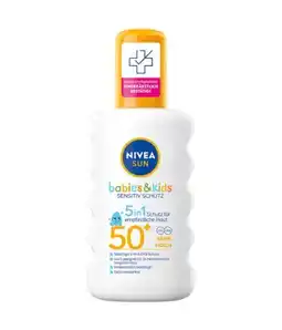 dm Nivea Sun Sonnenspray Kids sensitiv Schutz & Pflege LSF 50+ Angebot