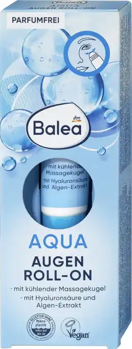 dm Balea Aqua Augen Roll-on Angebot