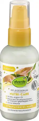 dm Alverde Pflegeserum Nutri-Care Angebot