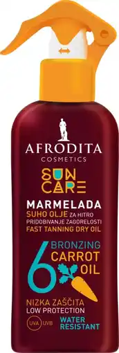 dm Afrodita Selbstbräuner Bräunungsöl-Spray Marmelada LSF6 Angebot