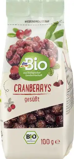 dm dmBio Cranberrys Angebot