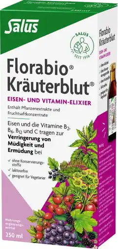 dm Salus Kräuterblut-Saft Eisen-Vitamin-Elixier Angebot