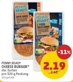 PENNY Penny ready cheese burger Angebot