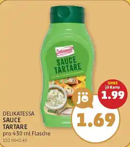 PENNY Delikatessa sauce tartare Angebot