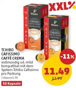 PENNY Tchibo cafissimo caffè crema Angebot