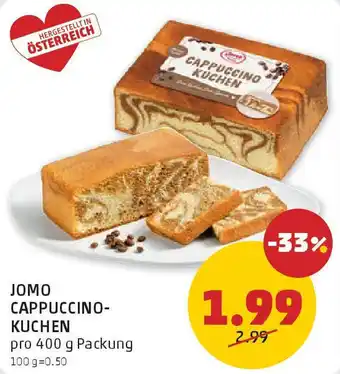 PENNY Jomo cappuccinokuchen Angebot