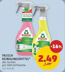 PENNY Frosch reinigungsmittel Angebot