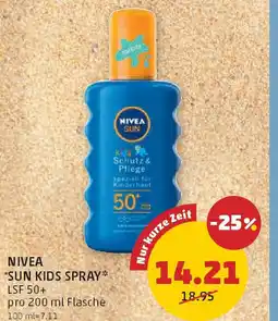 PENNY Nivea sun kids spray Angebot