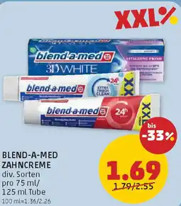 PENNY Blend-a-med zahncreme Angebot