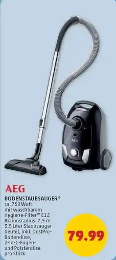 PENNY AEG Bodenstaubsauger Angebot