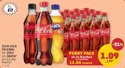 PENNY Coca-cola original od. zero od. fanta Angebot