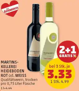 PENNY Martins kellerei heideboden rot od. weiss Angebot