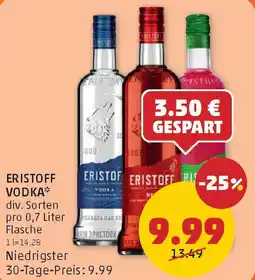 PENNY Eristoff vodka Angebot