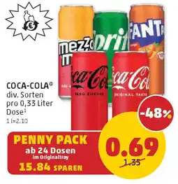 PENNY Coca-cola Angebot